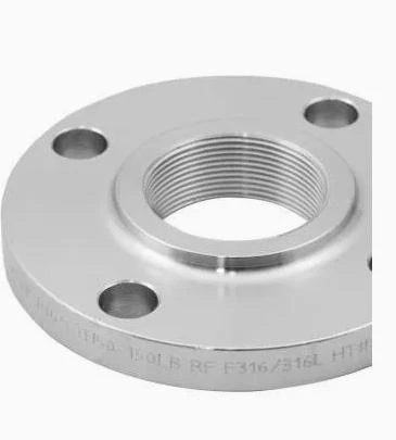 BS 4504 DN50 PN20 หน้าแปลนเกลียวชาย / หญิงโลหะผสมเหล็ก
