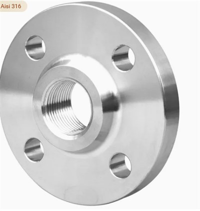 304 316 316L AISI 150 RF FM BSP NPT หน้าแปลนสกรูเกลียว
