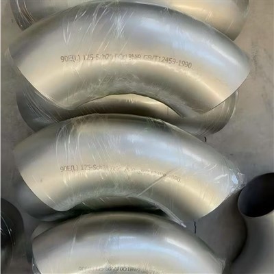 90 องศา L 125 SCH20 0Cr18N9 ข้องอ