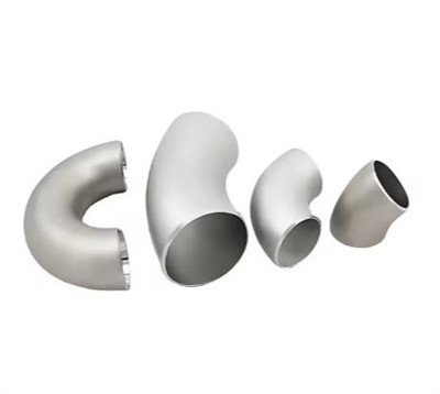 ASME B16.9 MSS-SP-43 304 316 สแตนเลส 1.5D รัศมีขนาดใหญ่ข้อศอก 45 องศา 90 องศา